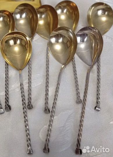 Ложки для салатов периода СССР