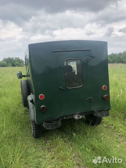 ГАЗ 69 2.1 МТ, 1968, 10 900 км