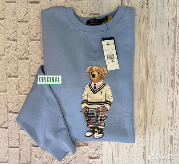 Свитшот Polo Bear Ralph Lauren, orig, new