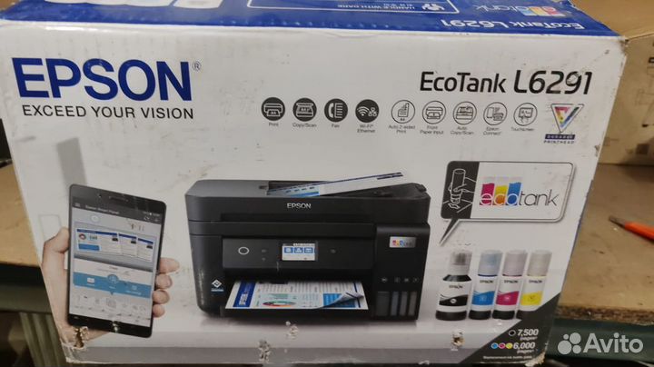 Мфу струйный Epson EcoTank L6291