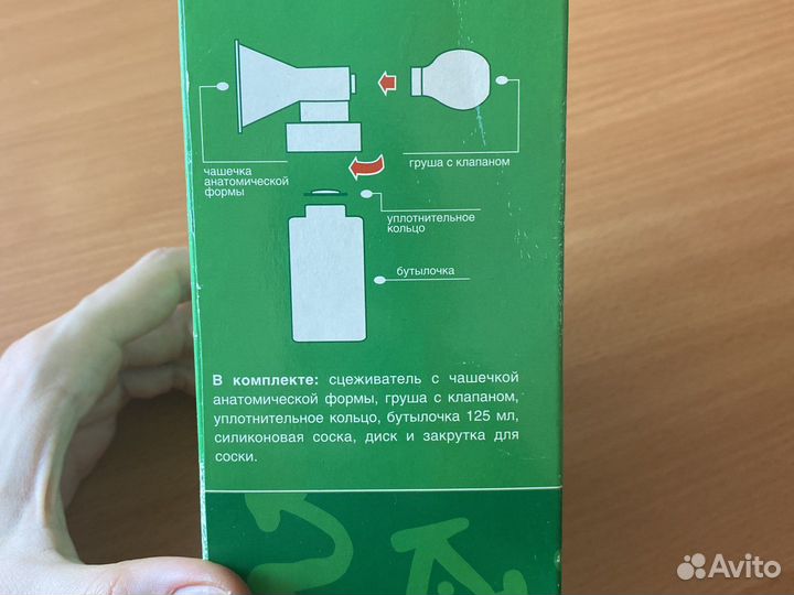 Набор для сцеживания молока