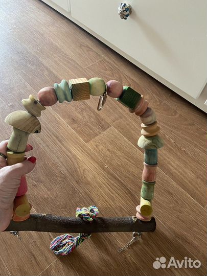 Качель для попугаев