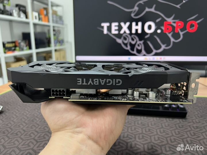 Видеокарта Gigabyte 1660ti как новая, с гарантией