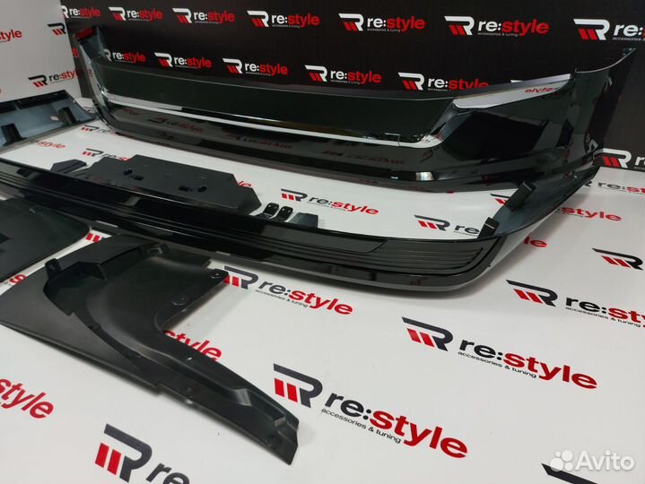 Обвес Toyota Land Cruiser 200 Черный B2298