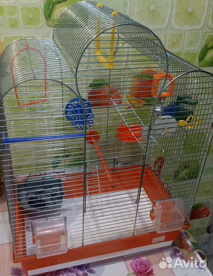 Клетка для попугая бу