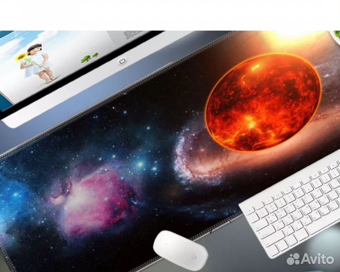 Игровой коврик для мыши большой