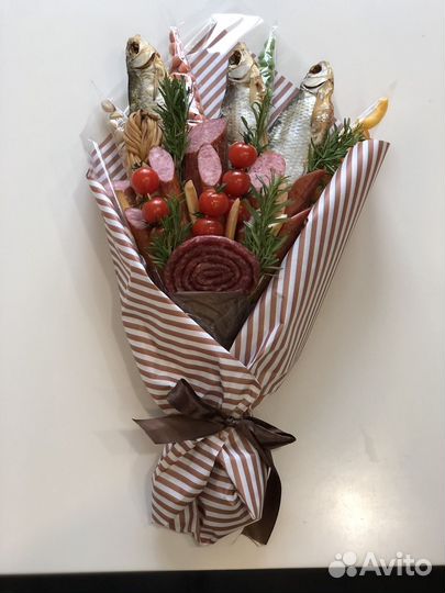 Мужские букеты съедобные