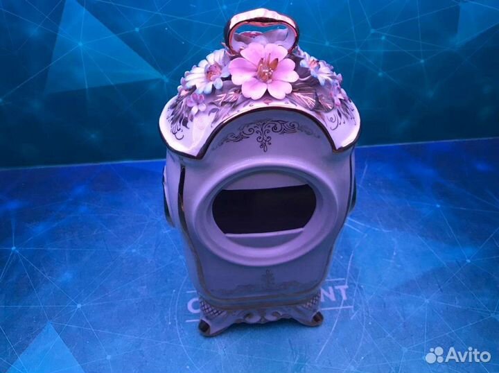 Фарфоровые часы. Арт. 20446