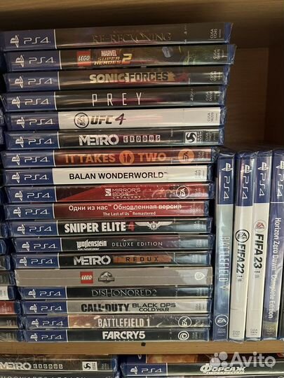 Игры на приставку ps4