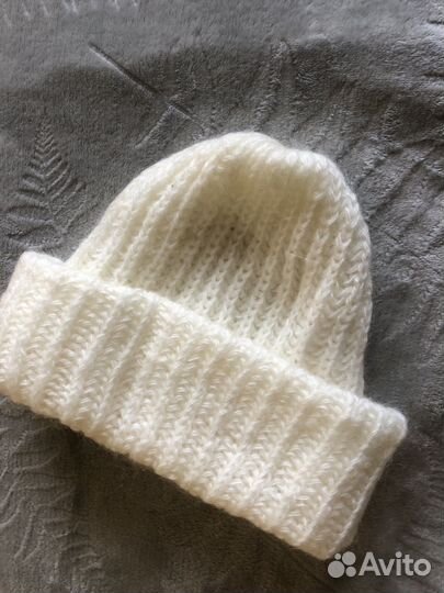 Шапка вязаная ручная работа