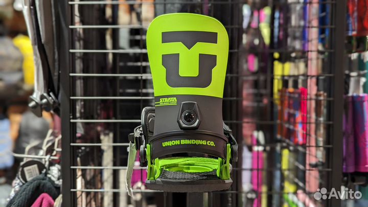 Крепления для сноуборда Union strata team HB Acid