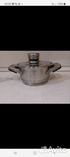 Набор кастрюль из нержавеющей стали