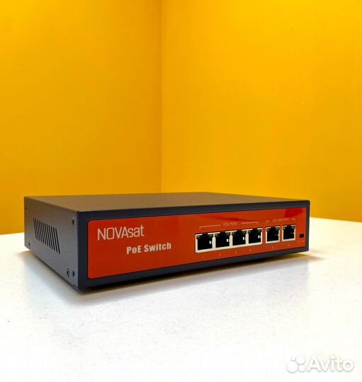 PoE-Коммутатор 4-портовый FF-B42B (4PoE+2Up-link)