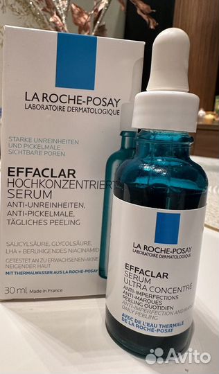 La roche posay сыворотка, чеки, новая