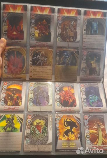 Карточки Бакуган и игровое Поле