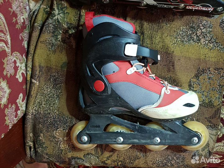 Роликовые коньки. Раздвижные. 35-38 р