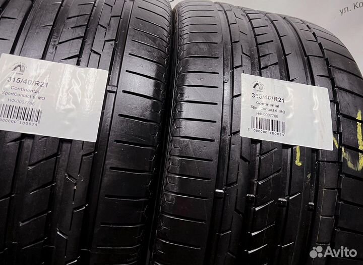 Continental SportContact 6 315/40 R21 94Y