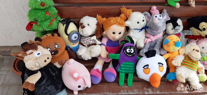 Мягкие игрушки б/у