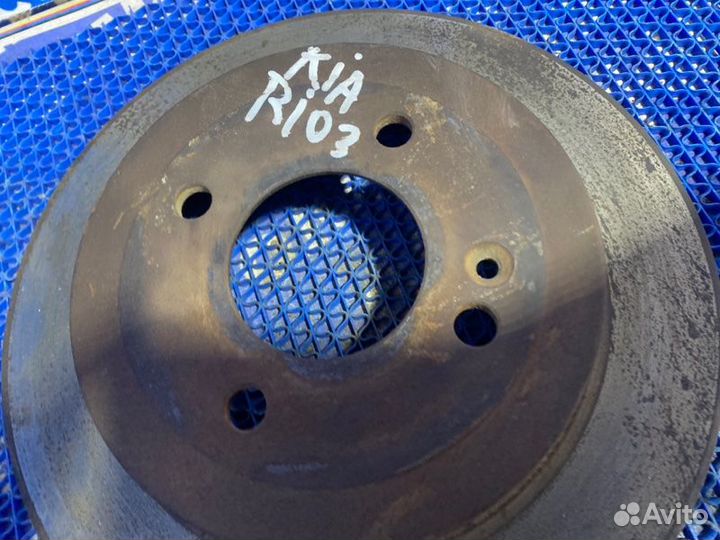 Задний тормозной диск Kia Rio 3 седан 2012