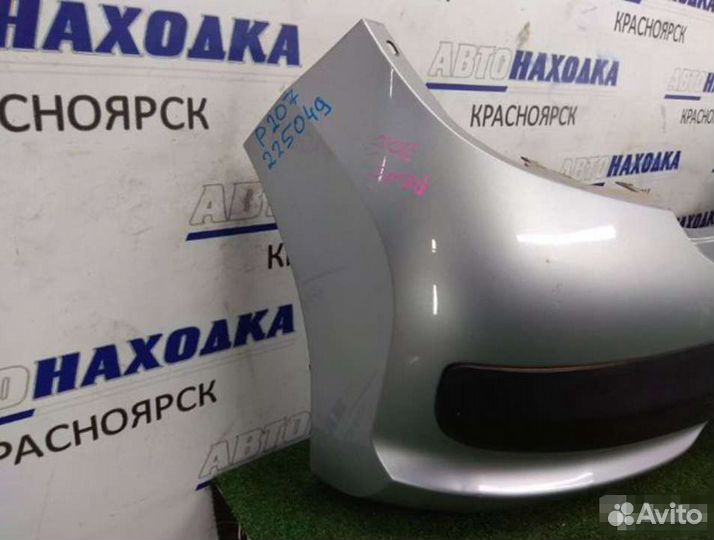 Бампер задний Peugeot 207