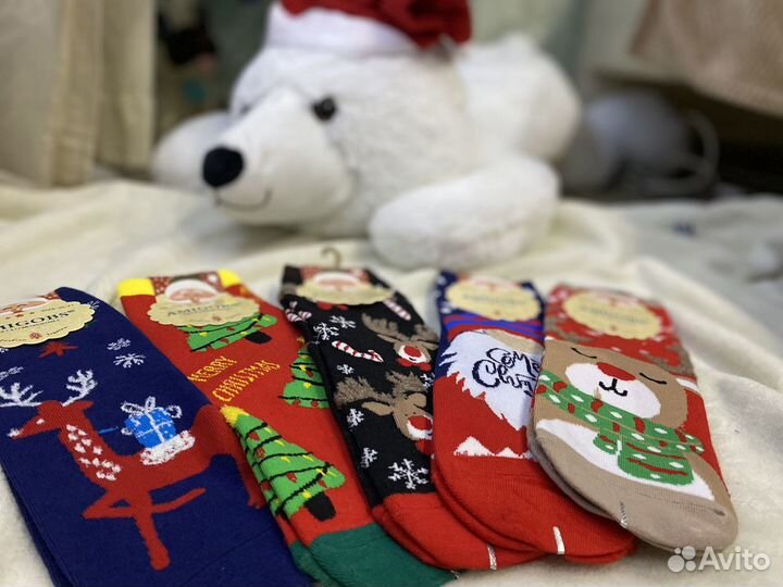 Носки новогодние