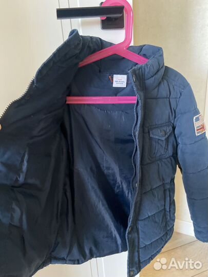 Куртка зимняя для мальчика 110