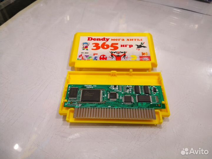 Сборник Dendy 365 игр Мега хиты Денди (8 bit)