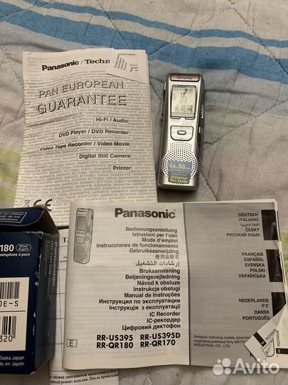 Диктофон panasonic RR-QR180