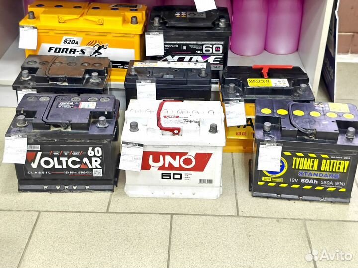 Аккумуляторы на любой вид техники
