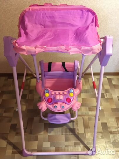 Детские качели напольные