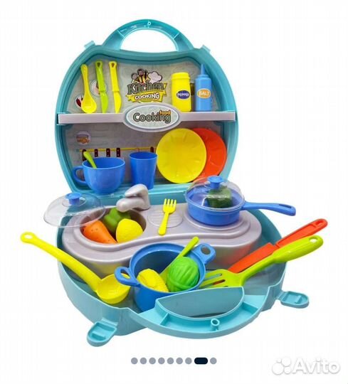 Игровой набор кухонный. Набор продуктов. Кухня