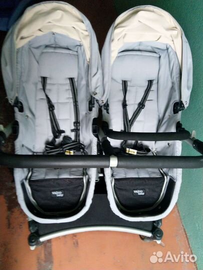 Коляска трансформер для двойни