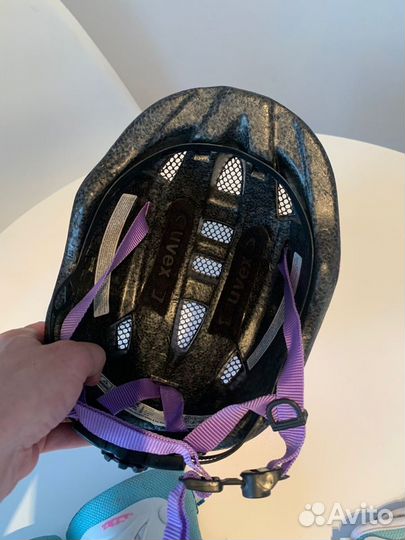 Комплект защиты uvex для роликов, велосипеда