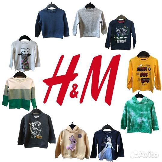 Лонгслив, толстовка детская H&M