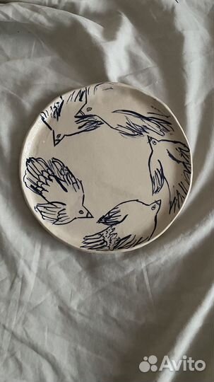 Тарелки керамические ручная работа