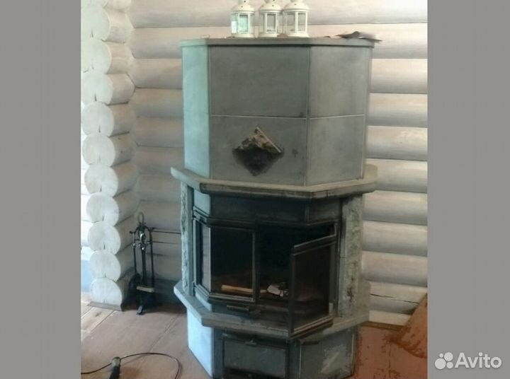 Печь камин по финской технологии