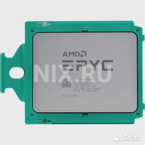 AMD epyc 7402 24 ядра 2.8 -3.35Ghz 128mb 180w, 48