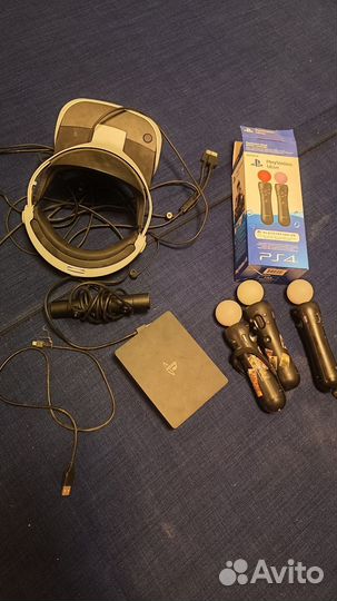 Система VR Sony PlayStation VR + контроллеры