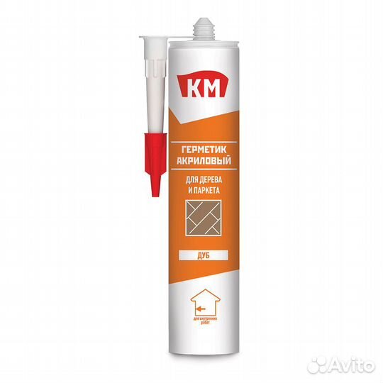 Герметик акриловый для дерева и паркета дуб 280 мл