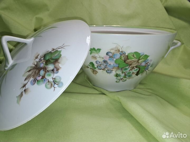 Супница СССР дулево виноград