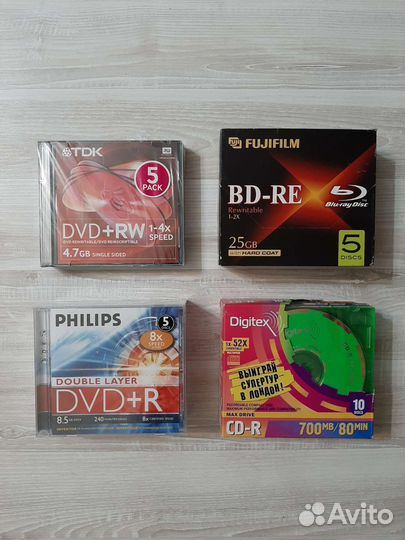 Болванки cd, dvd, bd