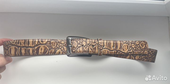 Ремень натуральный кожаный италия Mattoili