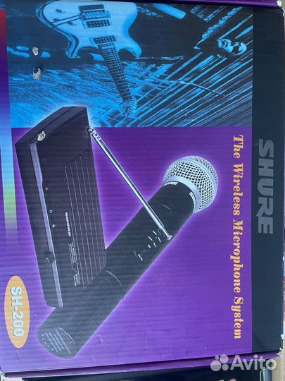 Микрофон для караоке shure sh 200