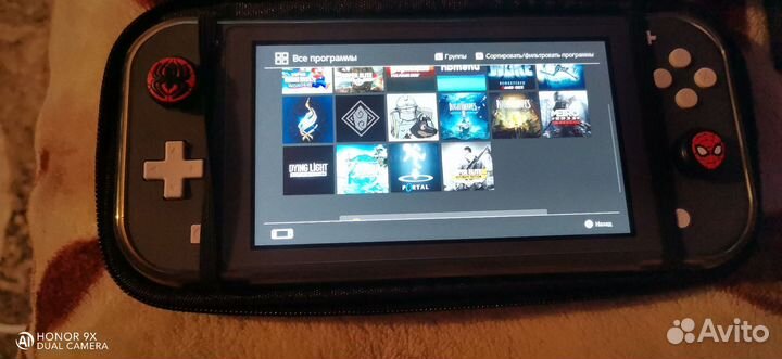 Nintendo switch lite прошитая с играми