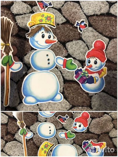 Книги, азбука, наклейки, настольные игры