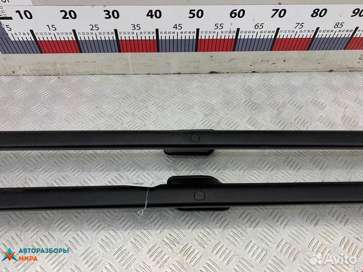 Дуги на крышу (рейлинги) Dacia Logan рест. 2010