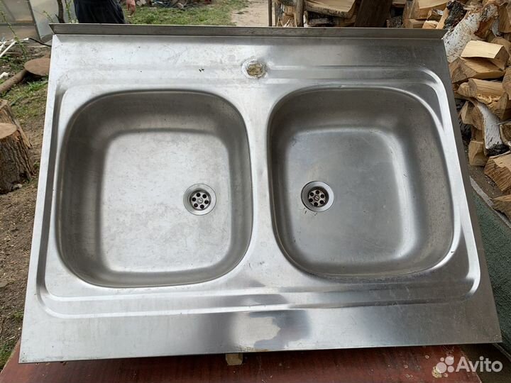 Мойка двойная