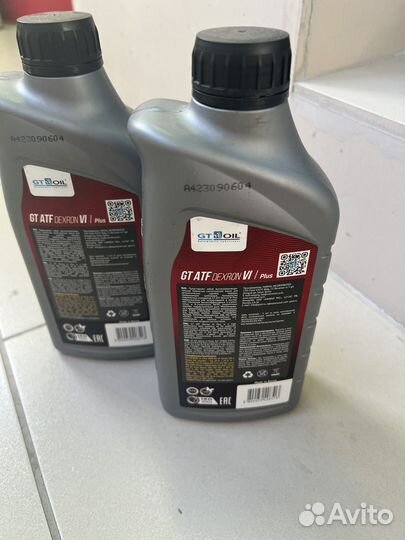 Трансмиссионное масло GT OIL ATF Dexron VI Plus