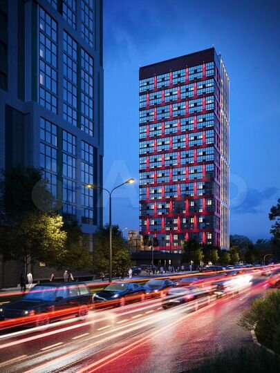 Квартира-студия, 32,1 м², 8/26 эт.