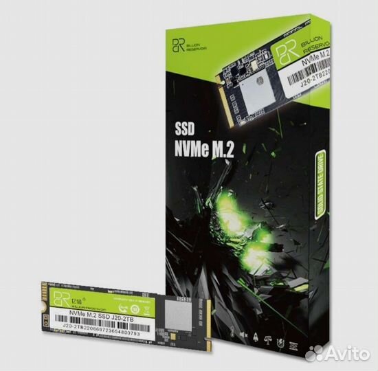 Внутренний SSD диск nvme M.2 PCI-E 3.0x4